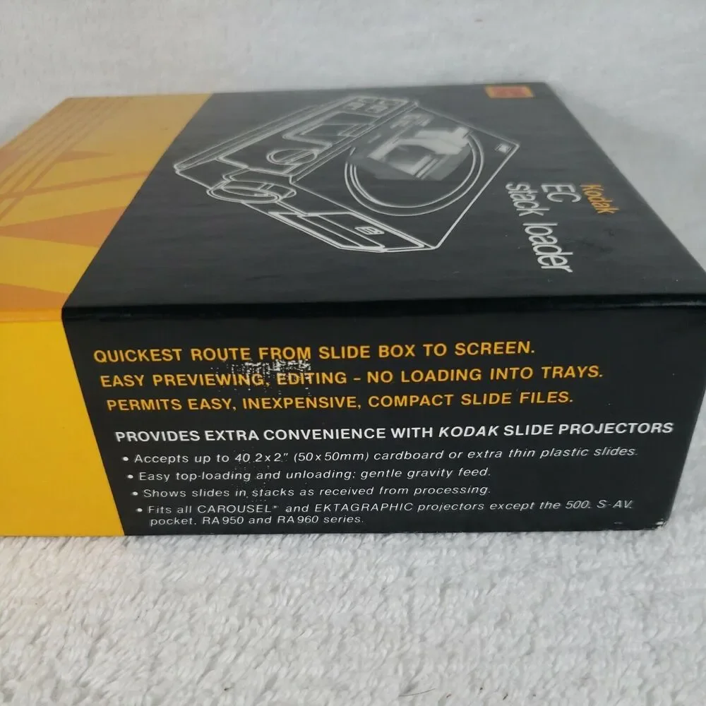 Kodak EC Stack Loader EC 40 Cat 151 4249 Vintage Original Box Collectible